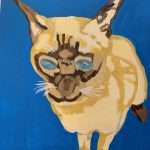 Siamese Cat by Jenny Zitzke