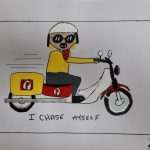 I Chase Myself by Michelle Lockie